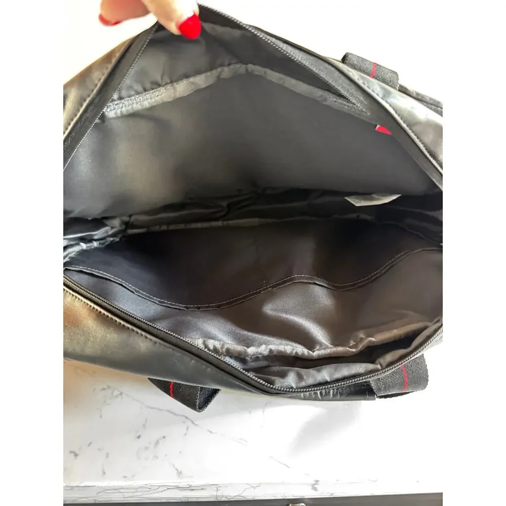 NWOT PUMA BMW M Motorsport Laptop Bag Messenger Work Case Briefcase Black Red